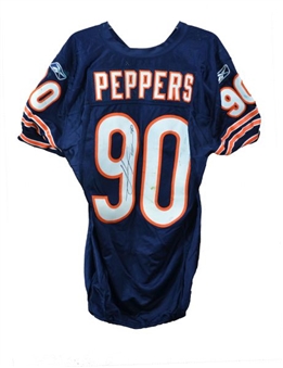 2010 Julius Peppers Game  Worn and signed Chicago Bears Jersey 10/10/10 (NFL LOA)